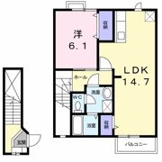 プロムナードの間取り画像