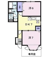 グリーンパレスAの間取り画像
