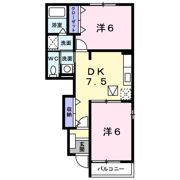 アタラクシアⅠ－Aの間取り画像