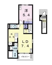 ラシアスの間取り画像