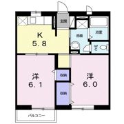 リバーサイドユキの間取り画像