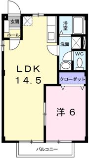 ブルーマウンテンの間取り画像