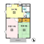 プリオール Bの間取り画像