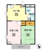 プリオール Bの間取り画像