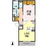 East AvenueAの間取り画像