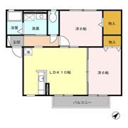 カーサベルデ Aの間取り画像