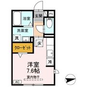 ソシア ヴィルヌーヴ Bの間取り画像
