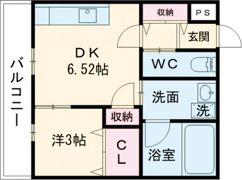 インペリアル京口の間取り画像