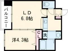 ロザリアン八王寺Eastの間取り画像