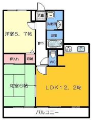 フォブールKMTの間取り画像