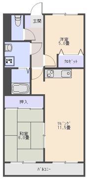 ヴィラアイレックスの間取り画像