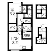 Robe de chambre(ローブ・ド・シャンブル)の間取り画像