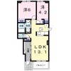 サニーガーデン Bの間取り画像