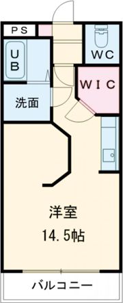 大安ヒルズの間取り画像