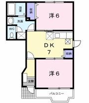 Kビレッジの間取り画像