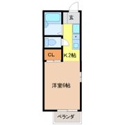 コーポ伊藤の間取り画像