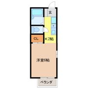 コーポ伊藤の間取り画像