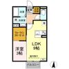 エスポワール岩船Cの間取り画像