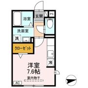 ソシア ヴィルヌーヴ Bの間取り画像