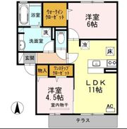 ソレイユ アンの間取り画像