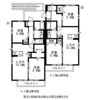 シャルマンドミールの間取り画像