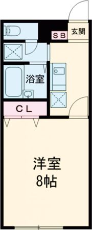 アムール Fortuneの間取り画像
