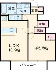 アムール Mariageの間取り画像