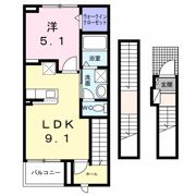 ラトゥール・エヌの間取り画像