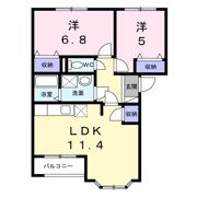 エスペランスの間取り画像