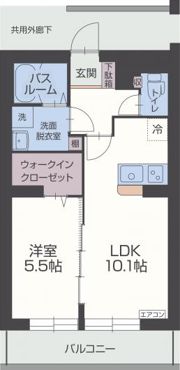 シャンパーニュの間取り画像