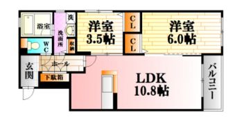 ビータス深川の間取り画像