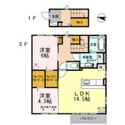 Viola Village（ｳﾞｨｵﾗ ｳﾞｨﾚｯｼﾞ）の間取り画像