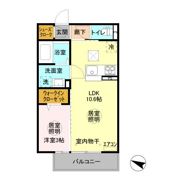 ヴィラ245の間取り画像
