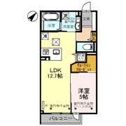 ARC小立野（ｱﾙｸｺﾀﾞﾂﾉ） Ⅰの間取り画像