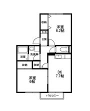 心の参番館の間取り画像