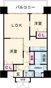 CP TOWERの間取り画像