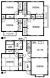 鳴門大麻一戸建の間取り画像