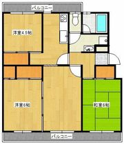 ユートピア城見の間取り画像