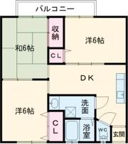 ハイツタダクマIIの間取り画像