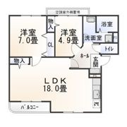 マンションCat's eye IIの間取り画像