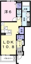 サニーガーデン仁豊野の間取り画像
