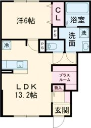 セジュール沼ノ端中央Ⅵの間取り画像