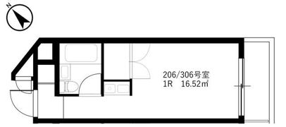 モダンアパートメント町田の間取り画像