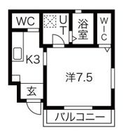 Sud Regione麻利山(スッドレジオーネマリヤマ)の間取り画像
