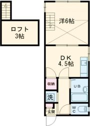ハイツヒロⅤの間取り画像