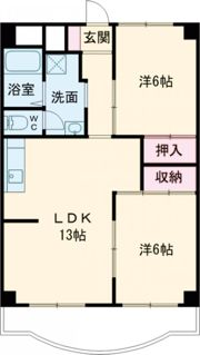 オリエンタルハイツの間取り画像