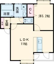 クーチェⅠの間取り画像