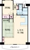 南茨木駅前ハイタウンC棟の間取り画像