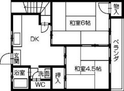 ハイツ タニグチの間取り画像