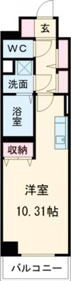 ラミューズ宇都宮の間取り画像